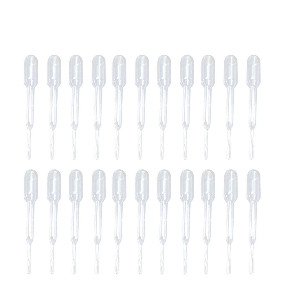 500pcs 0.2ml Disposable Plastic Transfer Pipette Graduated Droppers