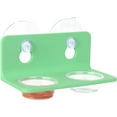 thumbnail image 1 of czcpp-Crested Gecko Feeding Ledge with 10PCS Reptile Food Cups - Green, 1 of 4