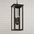thumbnail image 4 of Capital Lighting 934644BK Hunt 4 Light 11" Wide Outdoor Pendant - Black, 4 of 7