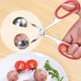 thumbnail image 4 of Moldeador de bolas de masa de acero inoxidable, máquina para hacer albóndigas, moldeador de rollos de arroz, herramienta de cocina para el hogar, diseño compacto, para cocinar en casa, moldeador de a, 4 of 7
