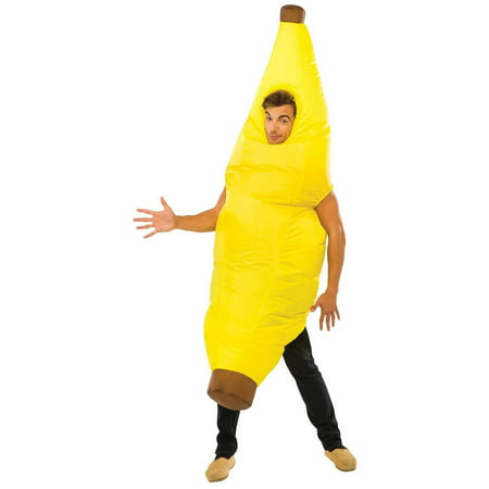 Inflatable Banana Adult Halloween Costume, 1 Size
