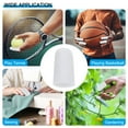 thumbnail image 7 of 1.6" Silicone Gel Finger Cots, Support Fingertips Sleeve Protector Thumb Finger Caps, White 20 Pcs, 7 of 7