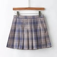 thumbnail image 4 of Jupe Courte Plissée Taille Haute pour Femmes, Jupe Plissée Imprimée, Jupe d'Été, Jupe Brodée, Jupe de Festival, Jupe Crayon avec Short en Dessous, Jupe Crayon en Cuir, 4 of 6