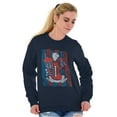 thumbnail image 4 of Official Icee Vintage Polar Bear Logo Sweatshirt for Men or Women Brisco Brands S, 4 of 6
