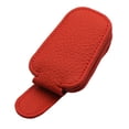 thumbnail image 4 of Clip para gafas de sol para visera de coche, soporte premium para gafas de coche para adultos y mujeres Rojo, 4 of 9