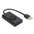 thumbnail image 2 of Tarjeta de sonido multifunción USB ORICO SC2 con indicador para PC de escritorio y portátil, 2 of 9