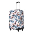 thumbnail image 2 of Xecao Retro Butterfly print Elastic Luggage Cover, with double-sided print , is perfect for travel, business, and daily use, 2 of 9