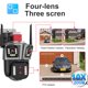 thumbnail image 3 of 16MP Cámara IP WiFi de alta definición de 8k, zoom 10x, 4k al aire libre, Cámara de seguridad, Cámara de vigilancia, seguimiento de ia, cuatro lentes y tres pantallas, mini Cámara callejera, 360 grado, 3 of 4