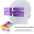 thumbnail image 3 of SHOWERORO 7 Pcs Lunettes de Nouveauté Décorations Assorties pour Adultes, 3 of 6