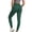 Dark Green, variant on Butt Lift Leggings for Women Tummy Control High Waisted Buttery Soft Summer Workout Gym Yoga Leggings Stretchy Slim Fit Curvy Bottoms Dark Green M