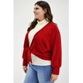 thumbnail image 2 of Cárdigan con nudo Roman Fashion /Tallas Extras, 1847 (Rojo) rojo 42 Roman Fashion JA-GR-1847-ROJO, 2 of 8