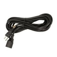 thumbnail image 4 of Câble d'Extension d'Alimentation, 16AWG Résistant 3 Câbles Ignifuges 5 15P à 5 15R pour HDTV pour Projecteur, 4 of 8