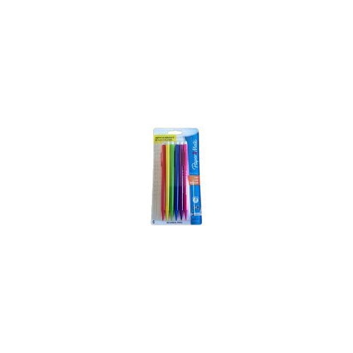 Paper Mate Sharpwriter Mechanical Pencil HB 0.7mm Assorted Color Barrels 6 Pack