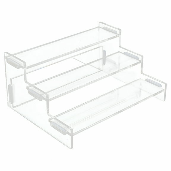 ACDANC Acrylic Display Stand Storage Shelf Perfume Shelves Holder Container Small Cake