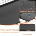 thumbnail image 3 of NiamVelo  Computer Desk  39  inch Office Desk,  Modern Simple Desk with with a Baffle to Keep Items from Slipping, Writing Desk Gaming Desk Work Desk for Home Office, Study （Black）, 3 of 7