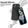 thumbnail image 2 of Entronix Silicone Soft Case Designed for iPhone 14 Pro Shockproof Durable Slim Fit, Black, 2 of 6
