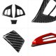 thumbnail image 5 of Embellecedor para volante de coche de fibra de carbono, paneles interiores extraíbles, Kit de mantenimiento de automóviles, suministros, piezas de reparación, 3 piezas Yuarrent VI014521-00, 5 of 7