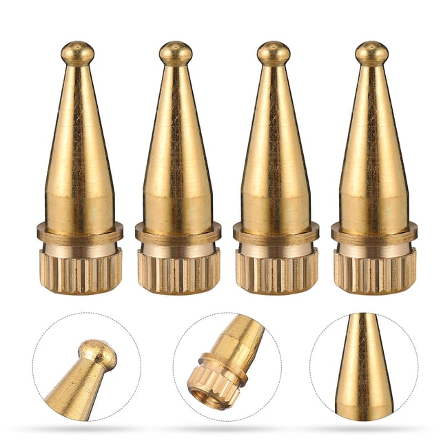 IFANLANDOR 4Pcs Professional Speaker Spikes Feet Copper for CD DVD Player Protection