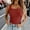 Red#01, variant on Yteetum Women's Tank Tops with Build in Bra Padded Summer Square Neck Sleeveless Shirts Casual Solid Lightwieght Comfy Layering Tanks