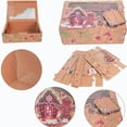thumbnail image 4 of Caja de papel Kraft KAIYANG para hornear pasteles y galletas navideñas 6 piezas, 4 of 4