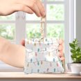 thumbnail image 4 of PU Leather Coin Purse Wallet Compact Water-Resistant Card Cases Money Organizers Minimalist Christmas Lights Pattern, 4 of 7