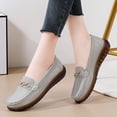 thumbnail image 4 of Cyiecw Womens Loafers Comfortable Flats Shoes Women Driving Shoes Breathable Non-Slip Fashion Shoe Moccasins, 4 of 7