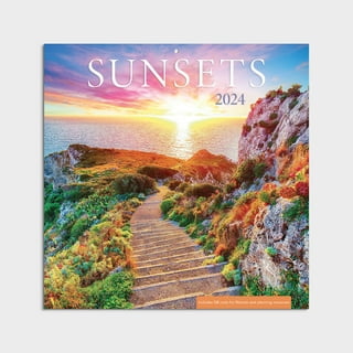 2024 beaches & Sunsets Calendar