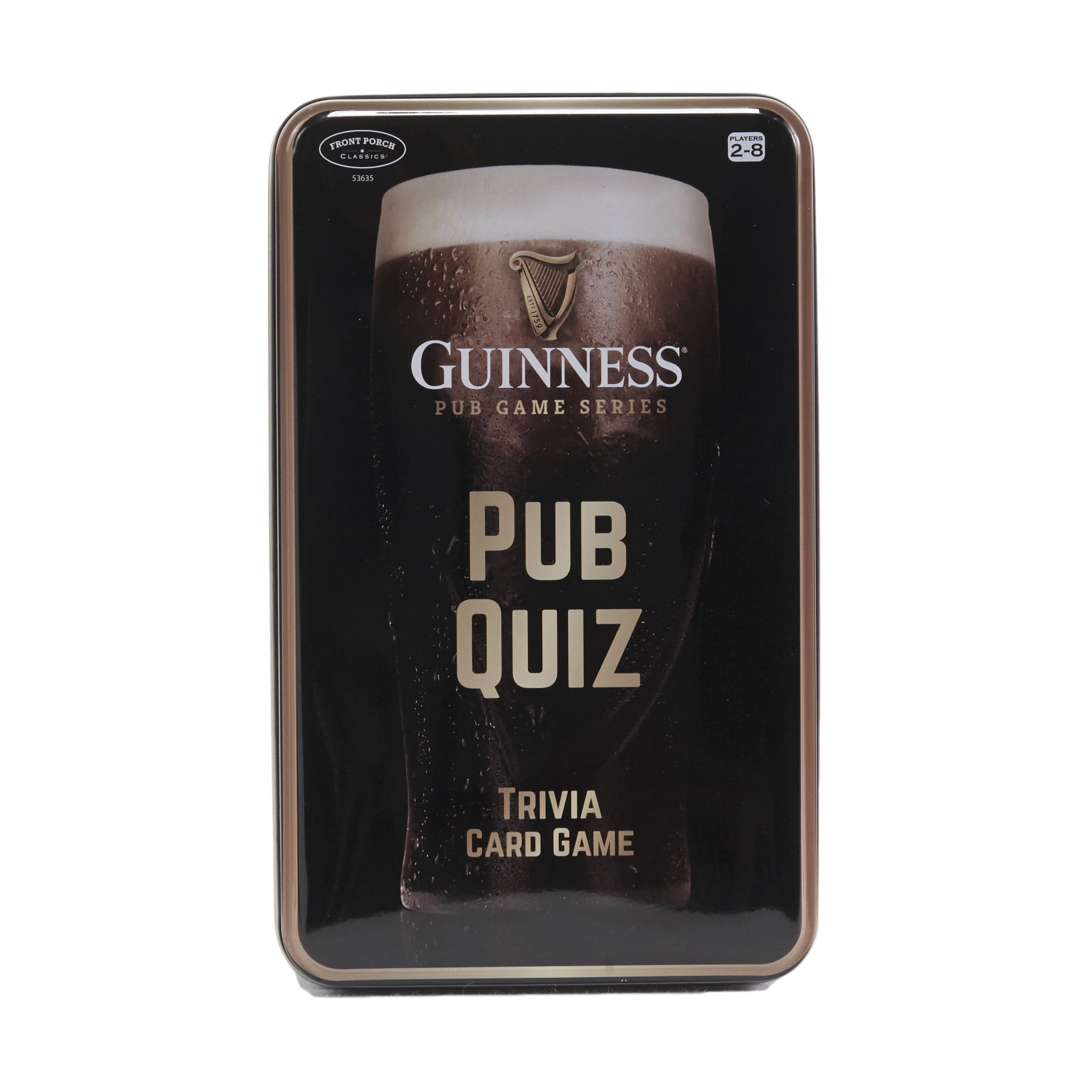 Guinness Pub Game Series Pub Quiz Trivia Card Game Walmart Com