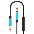 thumbnail image 2 of Cable de sonido Audio estéreo Conversión de transmisión de sonido para automóvil Divisor de auriculares Adaptador divisor compatible auxiliar para shamjiam Cable de audio, 2 of 9