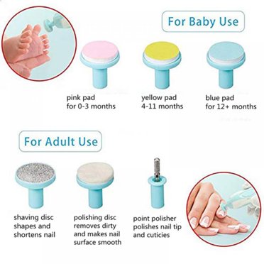 Wholesale Baby Nail Trier File With Light - Safe Electric Nail Clippers Kit Fo