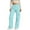 Sky Blue, variant on dGslk Women High Waist Cargo Pants Loose Fit Drawstring Waist Casual Trousers with Multiple Pockets for Daily Wear Travel Work Army Green L