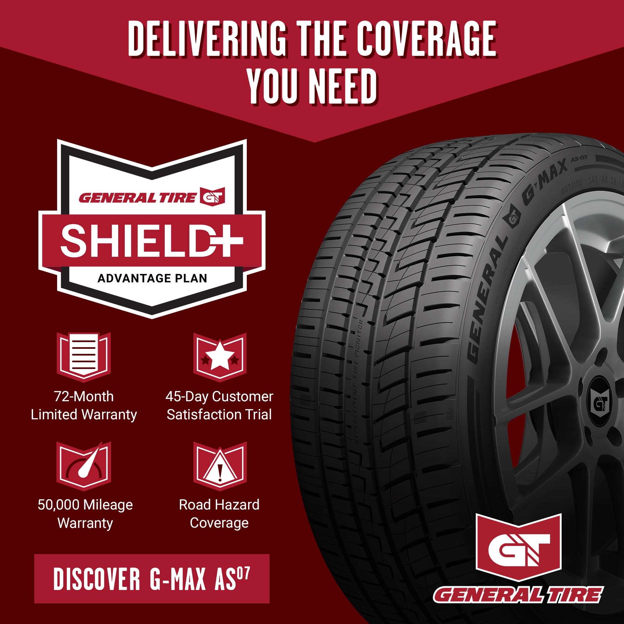 General G-MAX AS-07 UHP All Season 265/50R20 111V XL Passenger