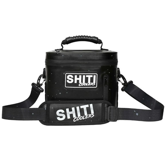 Mochila Cooler SHITI impermeable para 6 latas, negra