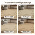 thumbnail image 7 of ODIKA 6'x9' Beige Traditional Geometric Washable Area Rug Classic Ornamental Motif With Intricate Corner And Decorative for Dining Room, Under Table, Office Décor, Non-Slip Chair-Friendly, 7 of 7