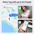 thumbnail image 3 of Item Finder Compatible with Apple Find My, Magnetic Bluetooth Tag with 360-Day Battery Life, IP67 Waterproof, Left-Behind Alerts for Keys, Wallet, Luggage, Backpack(iOS-1PCS), 3 of 8