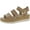 Tawny Brown, variant on Dr. Scholls Women's Once Twice Espadrille Platform Wedge Sandal Tawny Birch Smooth 11M
