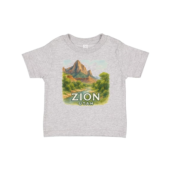 Inktastic Zion National Park Utah Scenic Landscape Boys or Girls Baby T-Shirt
