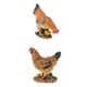 thumbnail image 1 of 2 Piezas De Miniatura Modelo De Pollo Artificial Decoración, 1 of 9