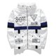 thumbnail image 2 of Chaqueta con capucha para hombre Chaqueta cortavientos con estampado de bloques de colores Blusa estilo hip-hop Pompotops  oipoqjl29789, 2 of 9