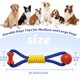 thumbnail image 2 of Juguete de cuerda para perros Aitmexcn, interactivo, tira y afloja, para todos los tamaños, 2 of 6