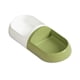 thumbnail image 3 of Tazón doble jinwen para gatos comedero desmontable blanco y verde, 3 of 8
