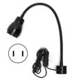 thumbnail image 2 of Work Light, Industrial Gooseneck Black Machine Work Lamp Waterproof  For Lathe US Plug 110-220V, 2 of 8