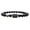 19cm Aquarius, variant on Unisex Constellation Bracelet Natural Agate Beads Elastic Strap Zodiac Star Sign Distance Friendship Prayer Blessing Bracelet Good Luck Wrist Jewelery Holiday Gift