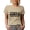 Tan, variant on Promoted to Auntie Est. 2024, Baby Shower Party, New Aunt, Tan T-Shirt, Medium
