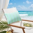 thumbnail image 6 of 11"x15.7" Outdoor Waterproof Adjustable Headrest Pillow with Strap - Lumbar Support Cushion for Beach Chair, Camping, 6 of 8