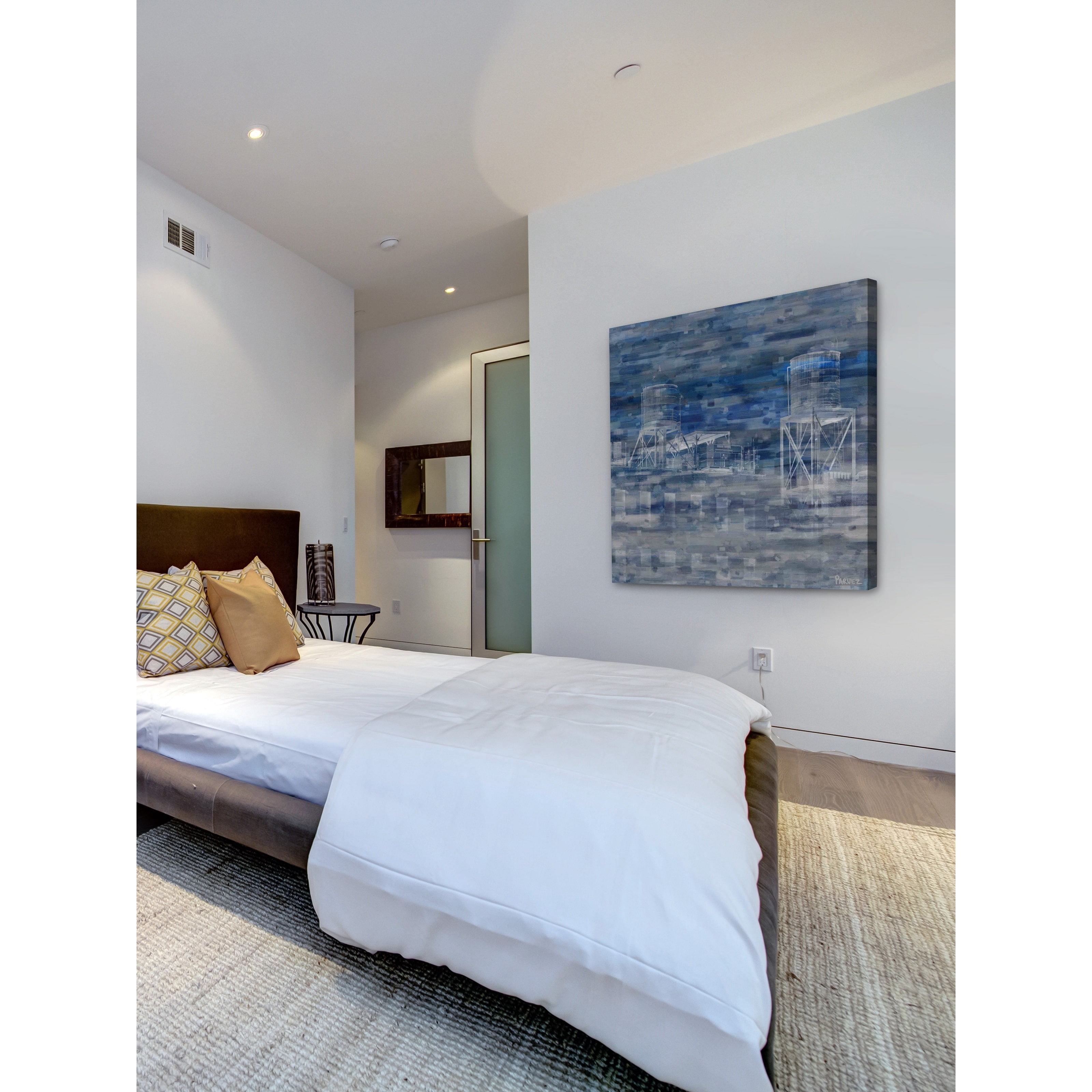 Parvez Taj "Industrial NYC" Print on Canvas