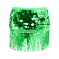 thumbnail image 5 of Daznico Gleaming Sequin Fringe Party Skirt for – Sparkly Flapper Style Mini Skirt for Evening Events and Celebrations,Mardi Gras Clothing,Mardi Gras Skirt,One Size, 5 of 5