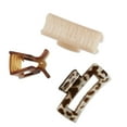 thumbnail image 5 of Scunci Open Cut Rectangular Claw Clip, Multicolor, 3 Count, 5 of 6