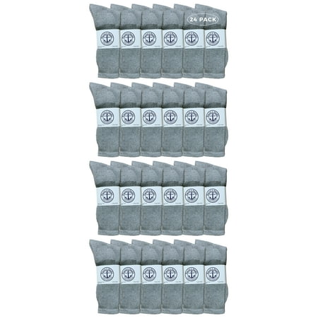 

Yacht & Smith Wholesale Kids Crew Socks Childrens Cotton Casual Crew Socks Size 4-25