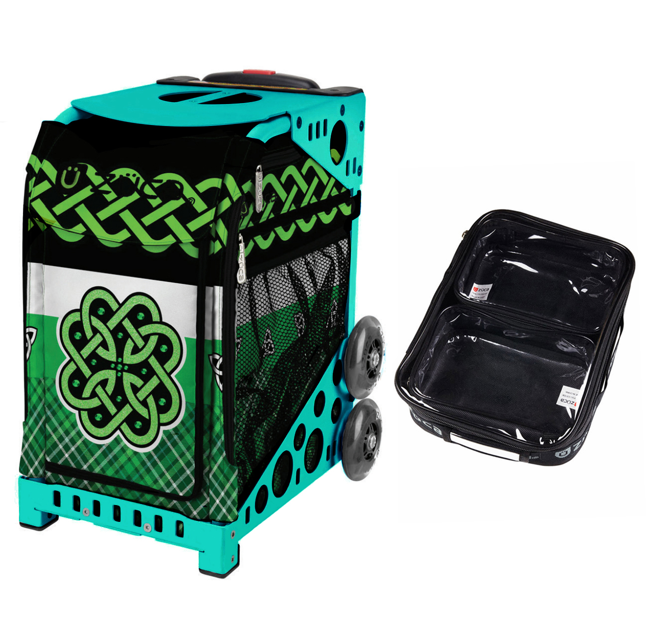 ZUCA Zuca Sport Bag Celtic Spirit with FREE One Large and Two Mini Utility Pouch Walmart